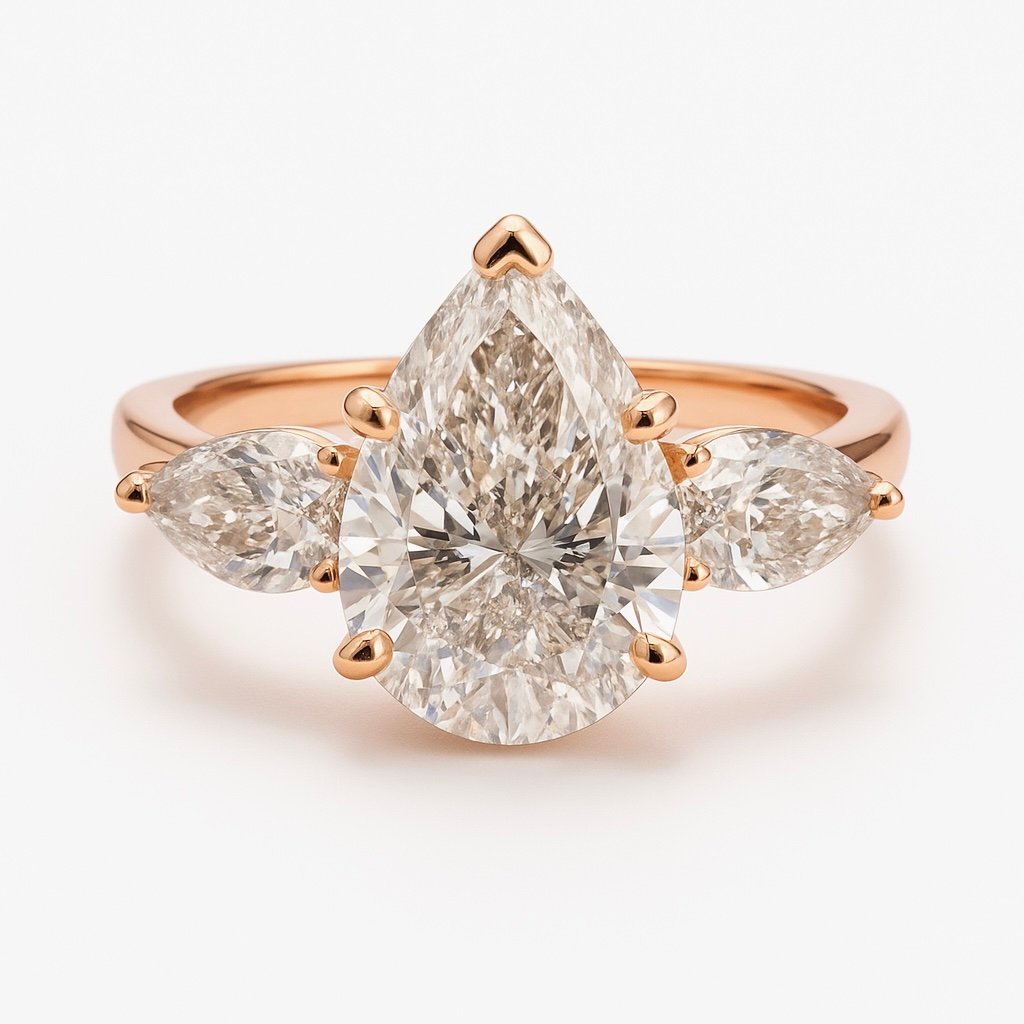 The Medici Tatiana Pear & Marquise Trilogy Ring - Image 2