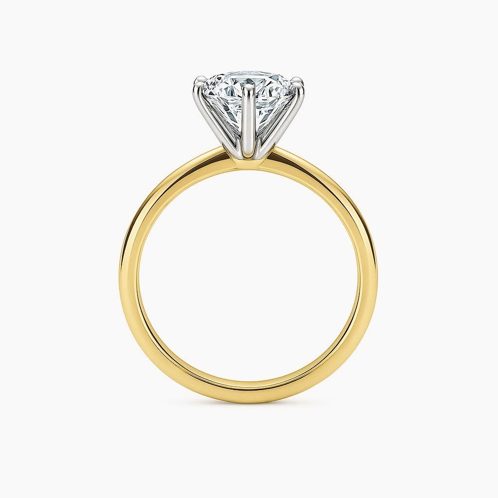 The Medici Classic Round 6-Prong Ring - Image 7