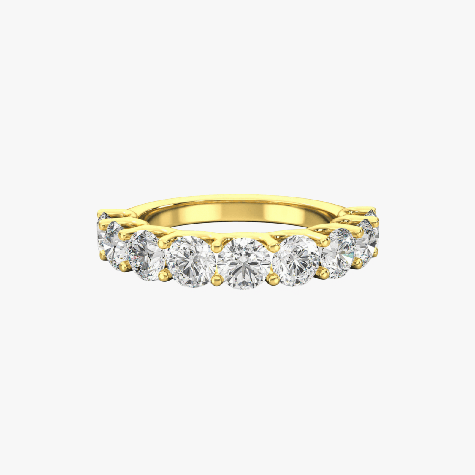 The Medici Round Half Eternity Band (0,30ct each)