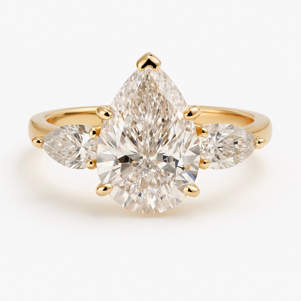 The Medici Tatiana Pear & Marquise Trilogy Ring - Image 3
