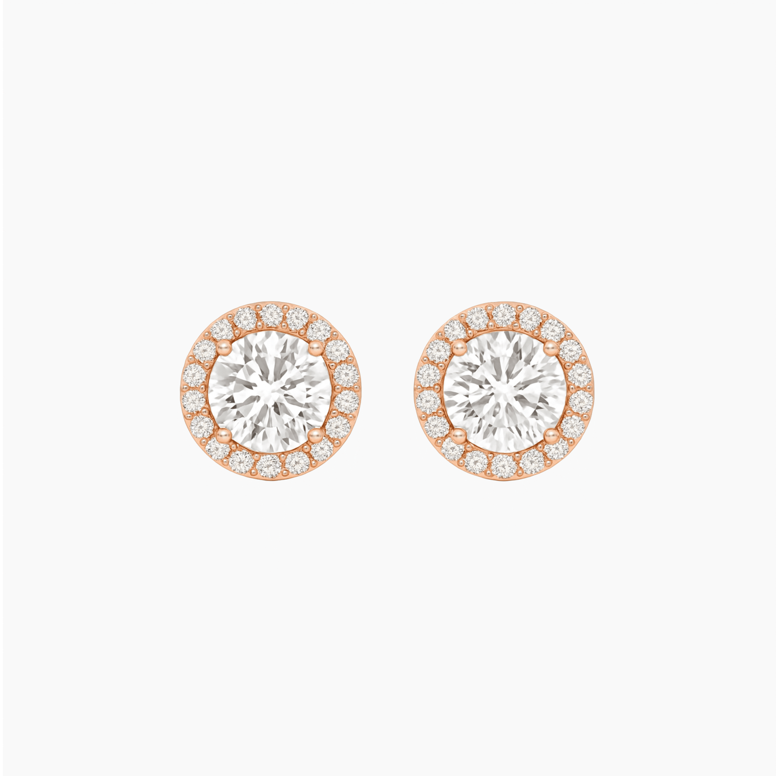 The Medici Halo Round Studs Earrings - Image 2
