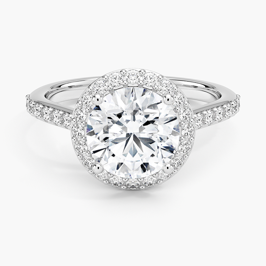 The Medici Halo Round Ring