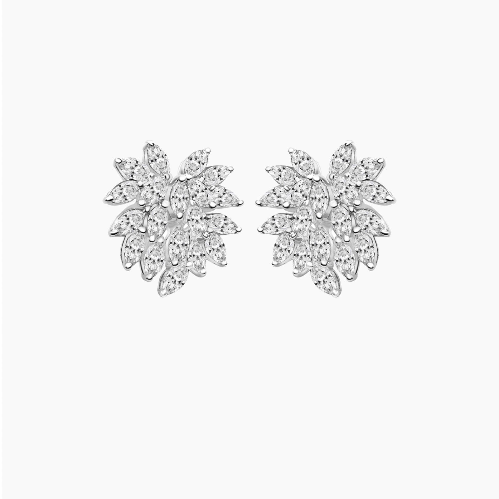 The Medici Marquise Leaves Earrings