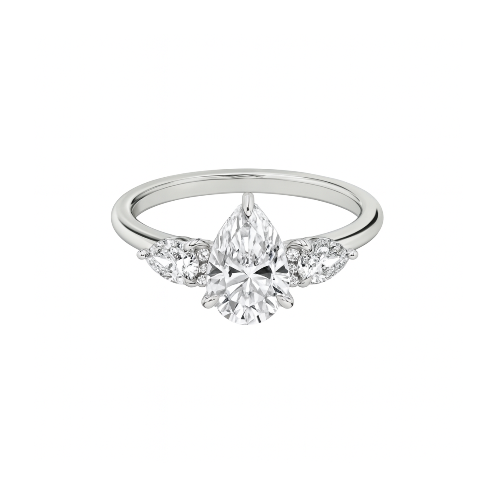 The Medici Tatiana Pear & Marquise Trilogy Ring
