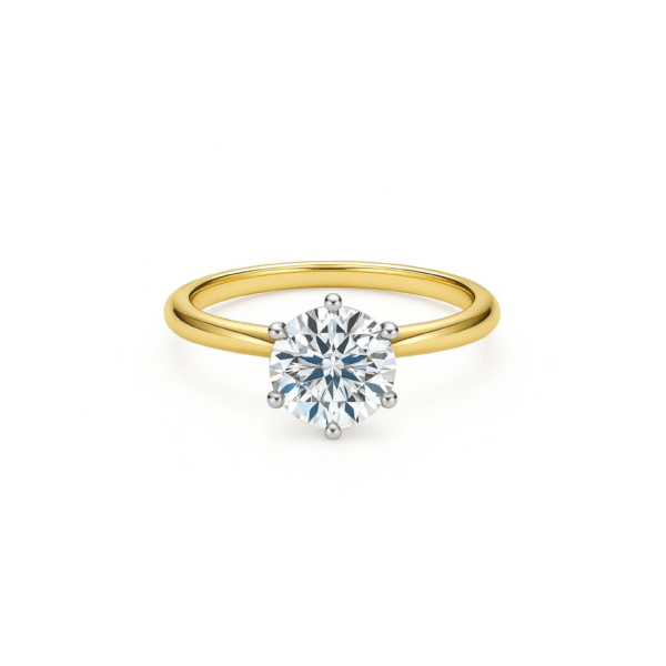Classic Round 6-Prong Ring