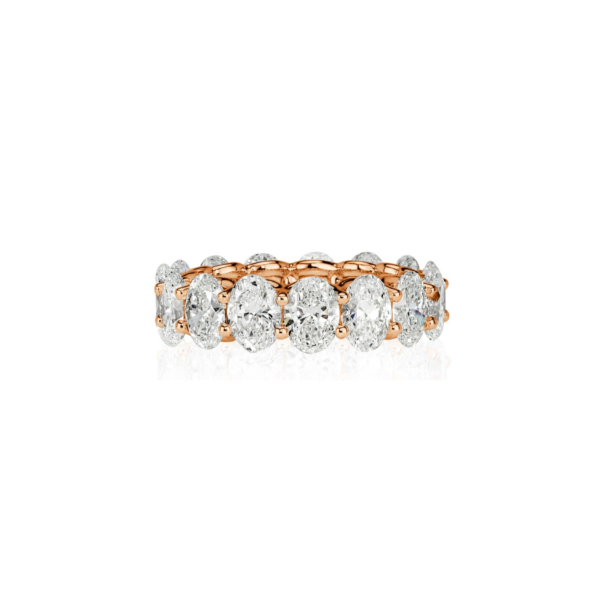 The Medici Full Eternity Oval 0,50s | 7,5 carats Oval Cut | Rose Gold