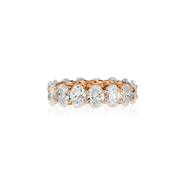 The Medici Full Eternity Oval 0,50s | 7,5 carats Oval Cut | Rose Gold