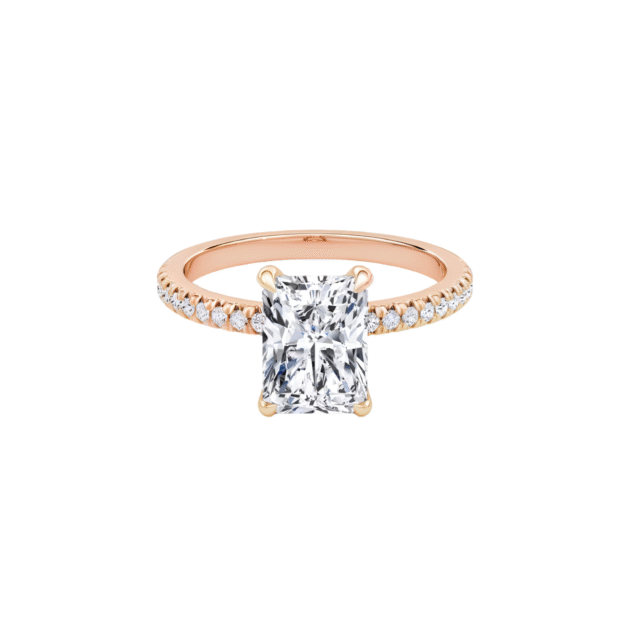 The Medici Allegra Cushion Pavé Ring