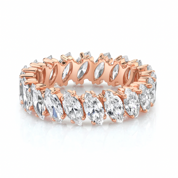 The Marquise Full Eternity | Marquise Cut | Yellow Gold - Image 4
