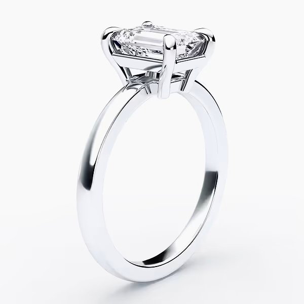 The Medici Alessia Emerald Solitaire - Image 7