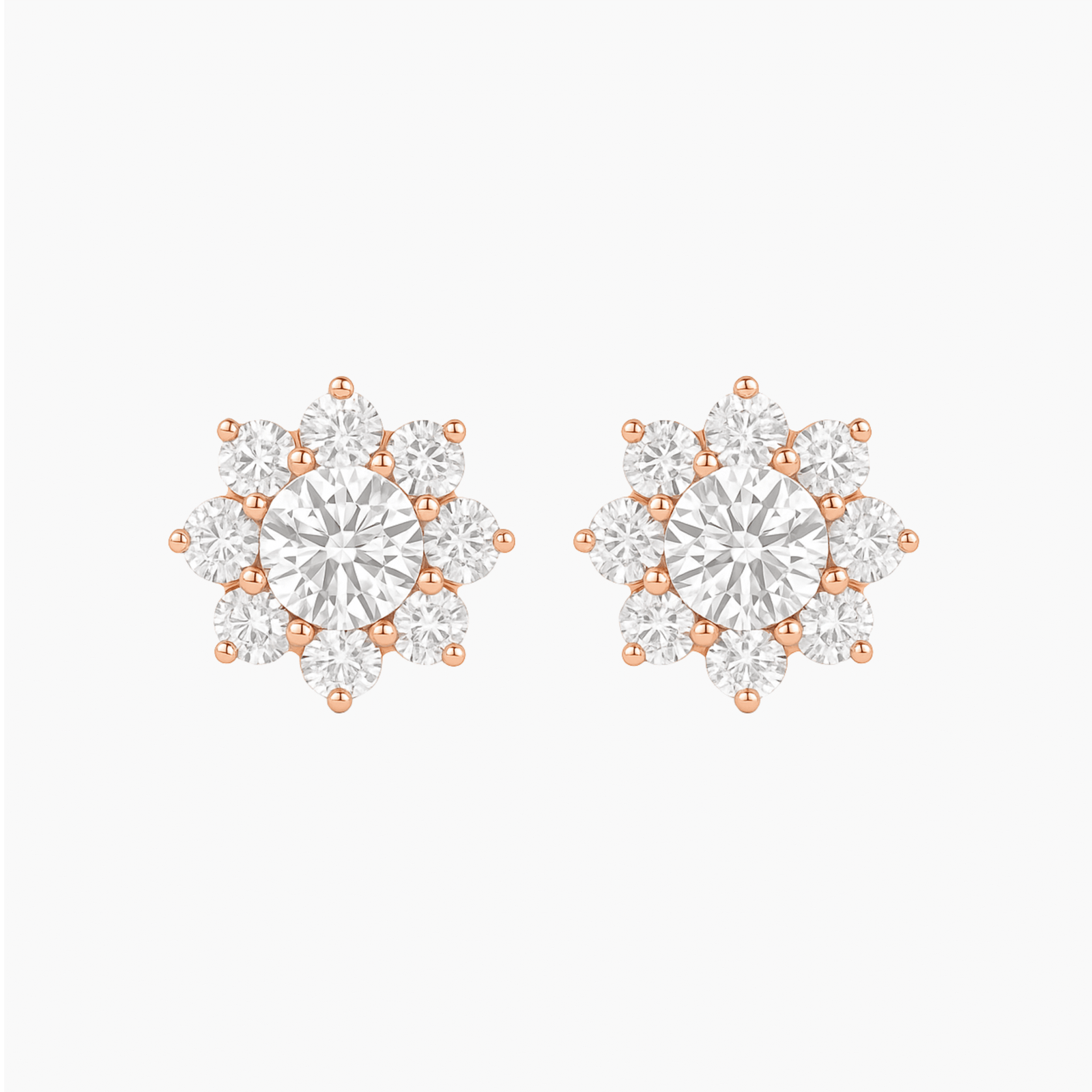 The Medici Marguerite Blossom Round Earrings - Image 3