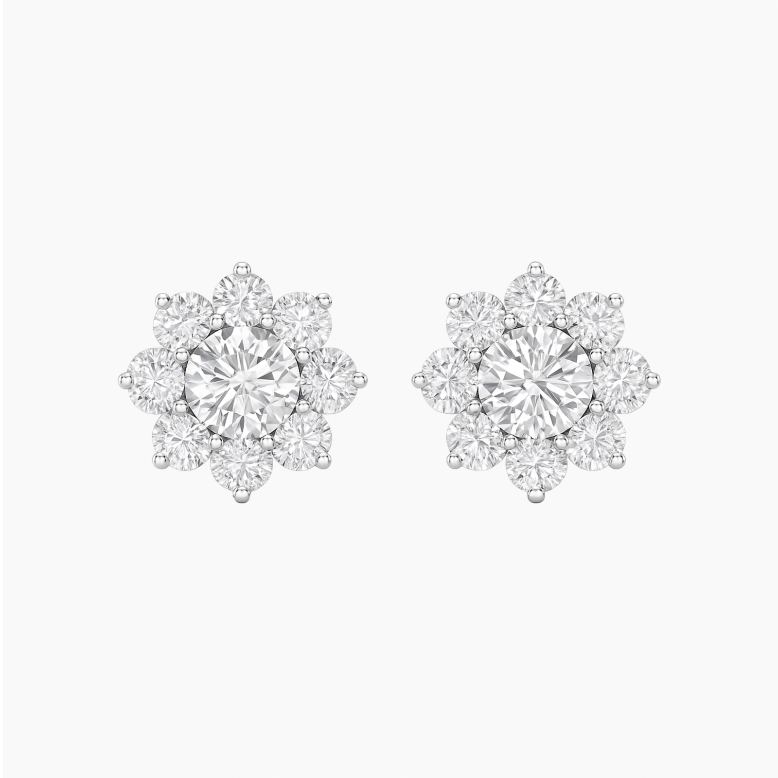 The Medici Marguerite Blossom Round Earrings