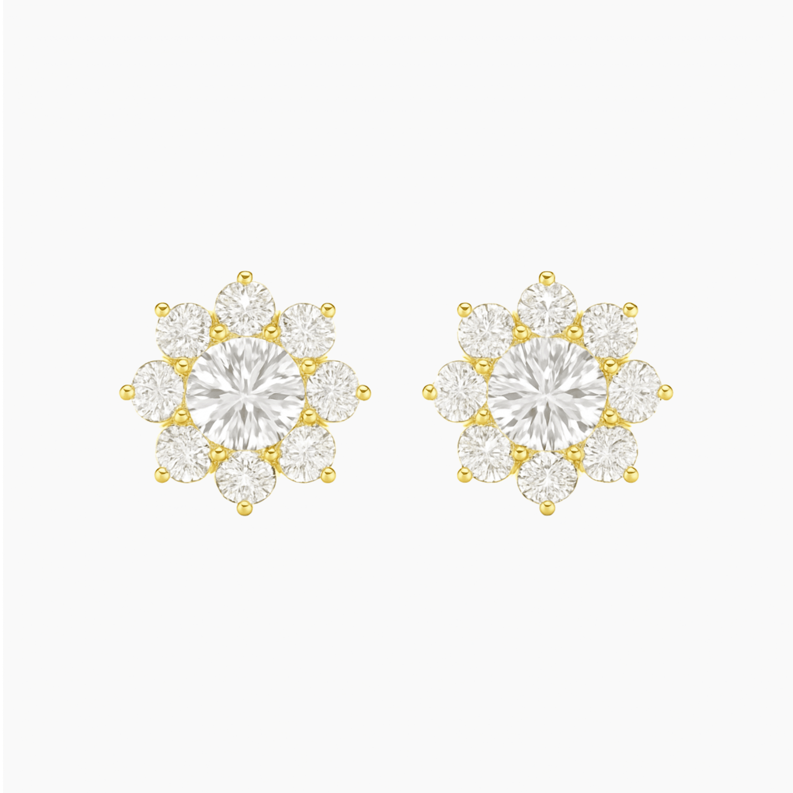 The Medici Marguerite Blossom Round Earrings - Image 2