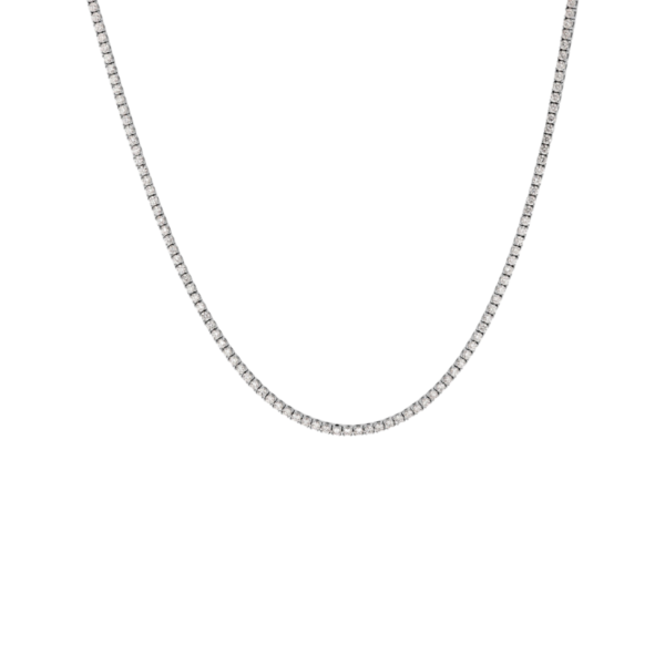 Medici Tennis Necklace | 4.2 carat | White Gold