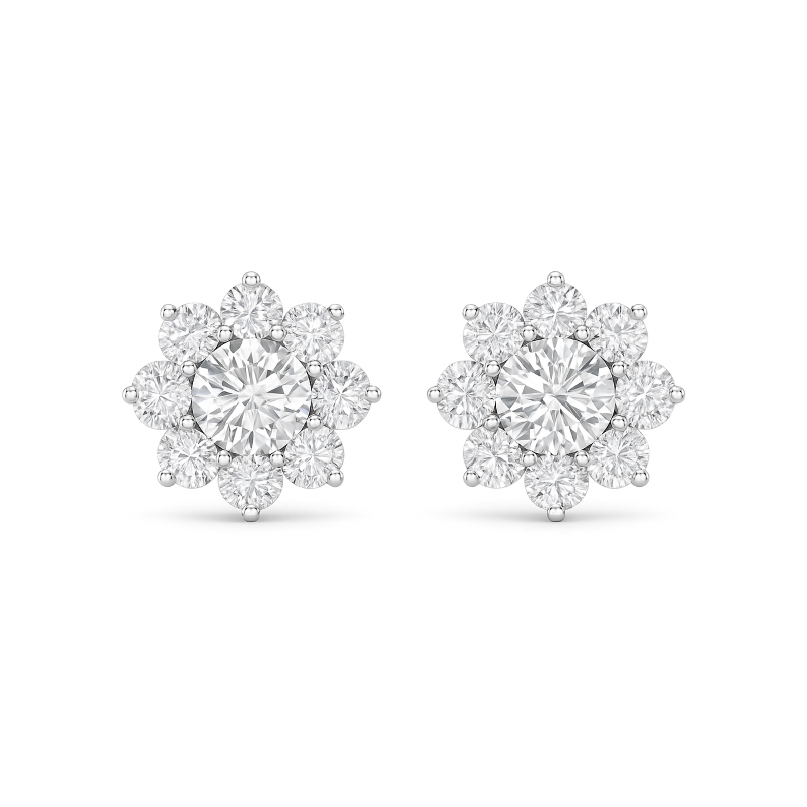The Medici Marguerite Blossom Round Earrings