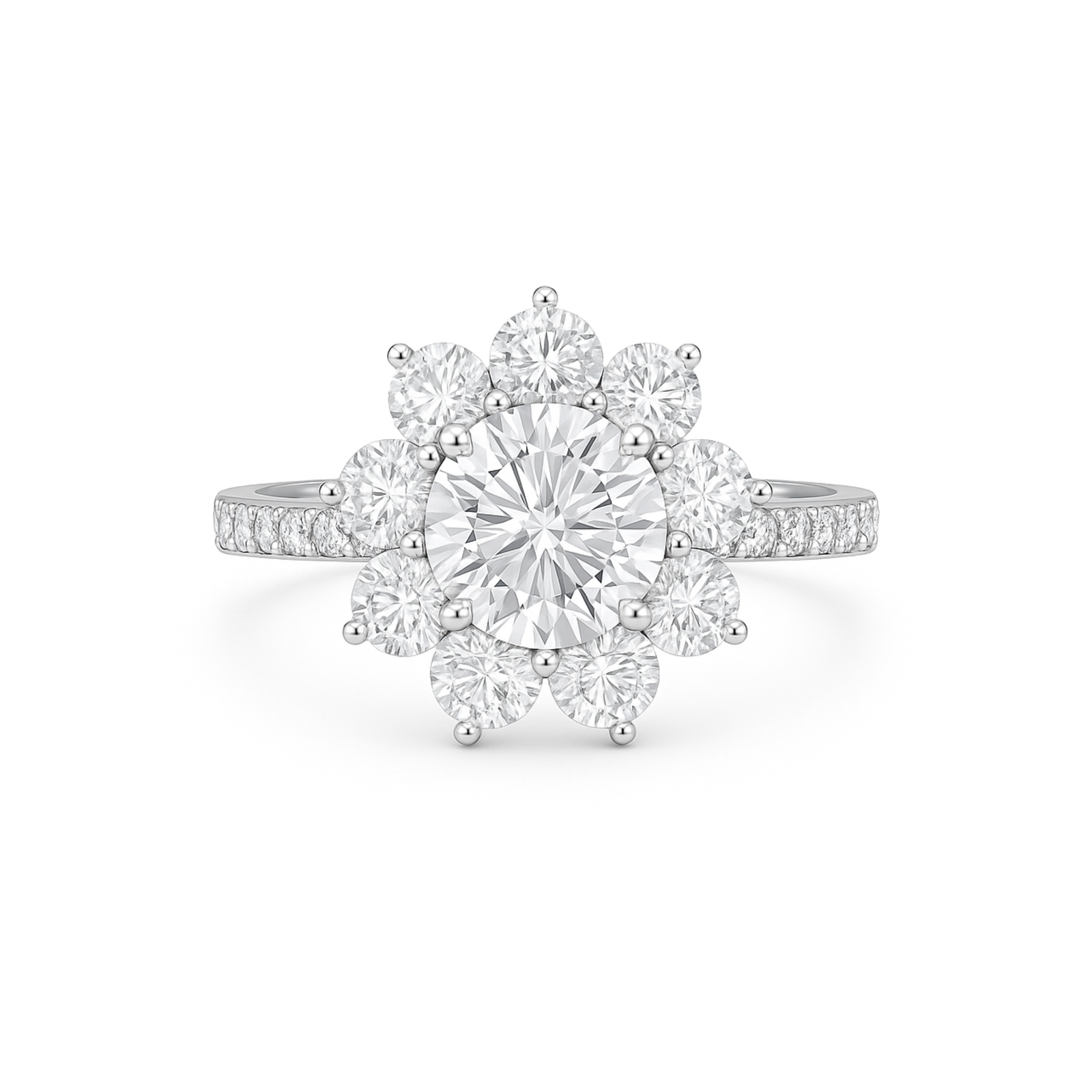 The Marguerite Blossom Round Ring