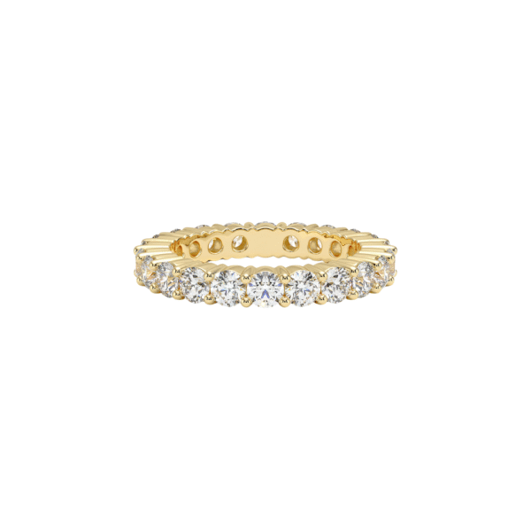 Full Eternity Band Rounds | Round Cut | White Gold - Image 12
