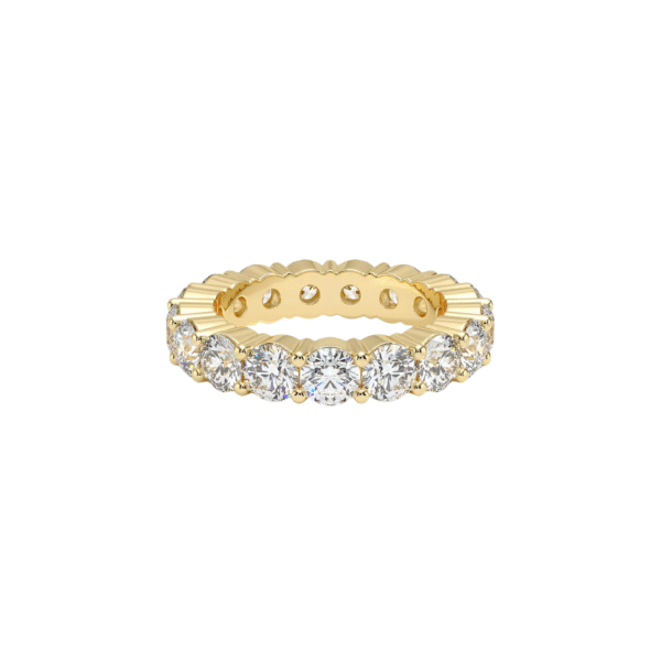 Full Eternity Band Rounds | Round Cut | White Gold - Image 4