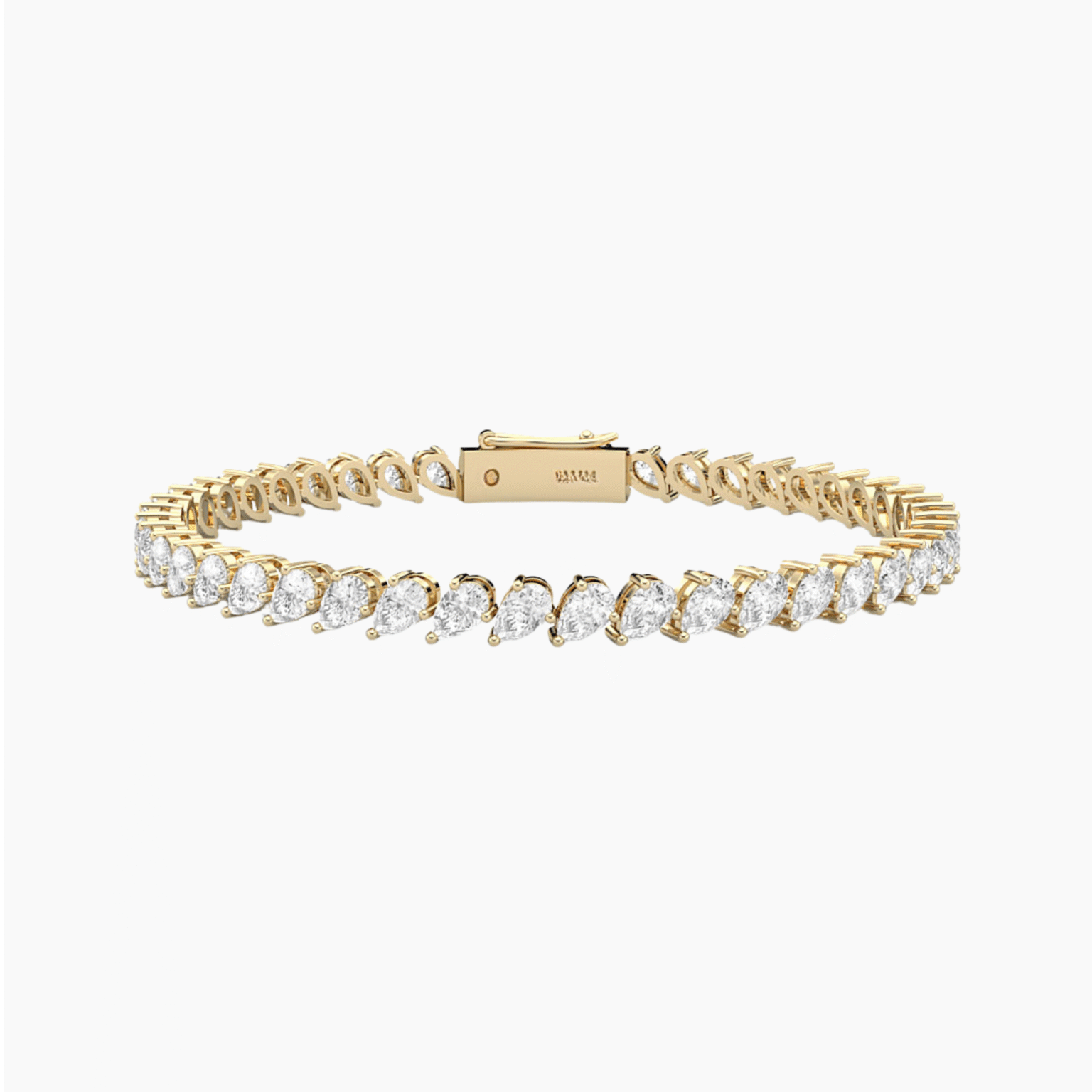 The Medici Pear Tennis Bracelet