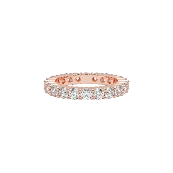Full Eternity Band Rounds | Round Cut | White Gold - Image 11