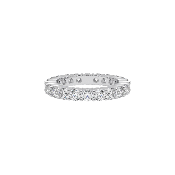 Full Eternity Band Rounds | Round Cut | White Gold - Image 5