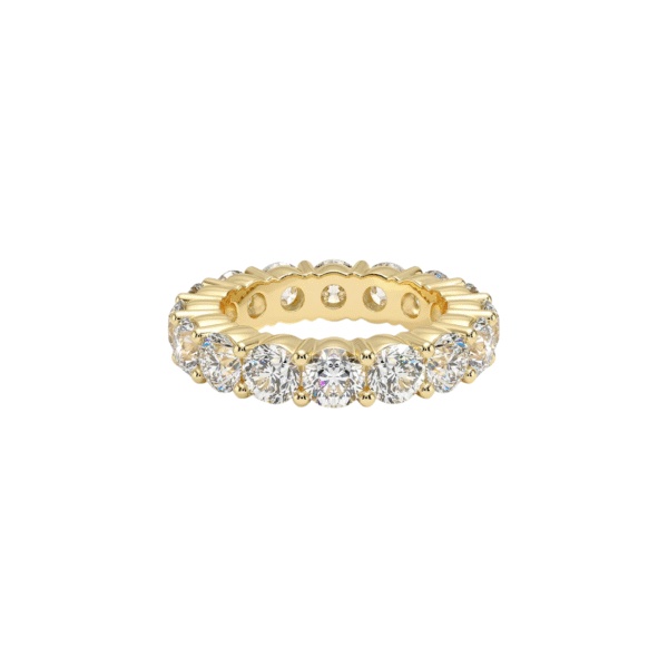 Full Eternity Band Rounds | Round Cut | White Gold