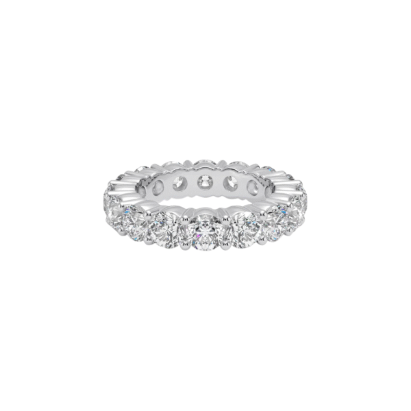 Full Eternity Band Rounds | Round Cut | White Gold - Image 6