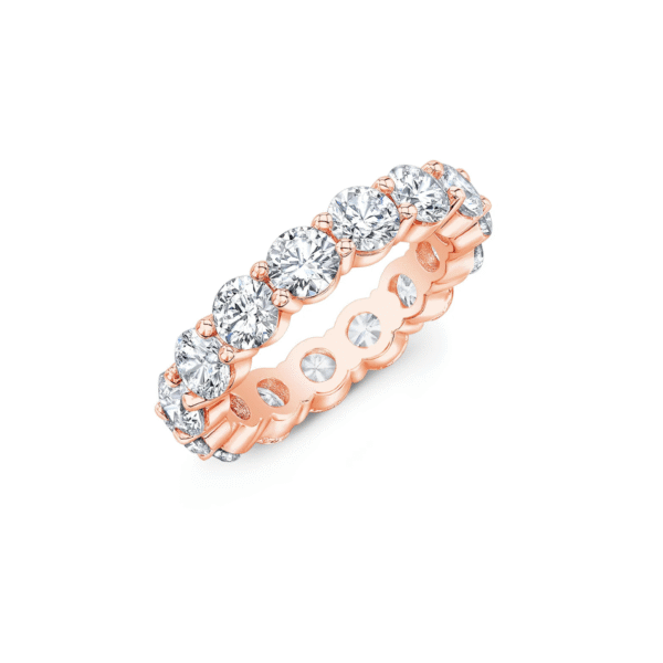 Full Eternity Band Rounds | Round Cut | White Gold - Image 9