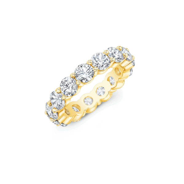 Full Eternity Band Rounds | Round Cut | White Gold - Image 7