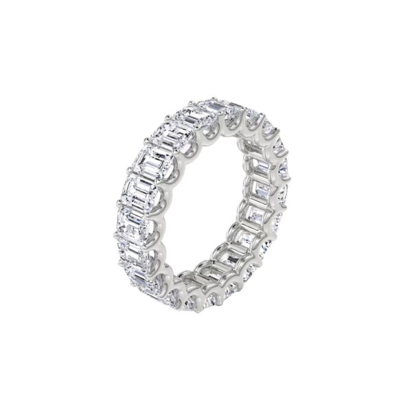 Full Radiant Eternity  | 0,40 carat | Radiant Cut | Rose gold - Image 6