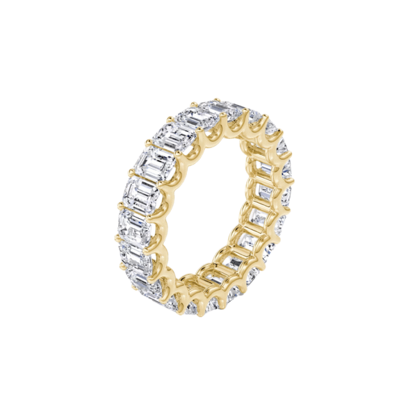 Full Radiant Eternity  | 0,40 carat | Radiant Cut | Rose gold - Image 8
