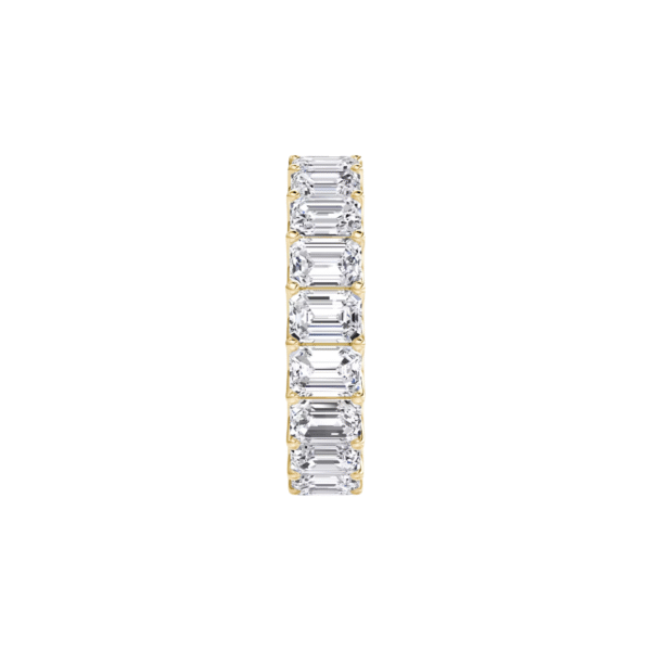 Full Radiant Eternity  | 0,40 carat | Radiant Cut | Rose gold - Image 7