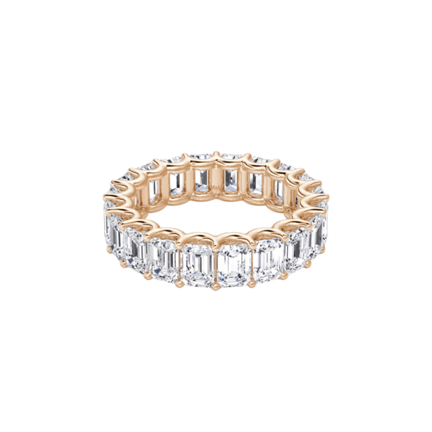 Full Radiant Eternity  | 0,40 carat | Radiant Cut | Rose gold