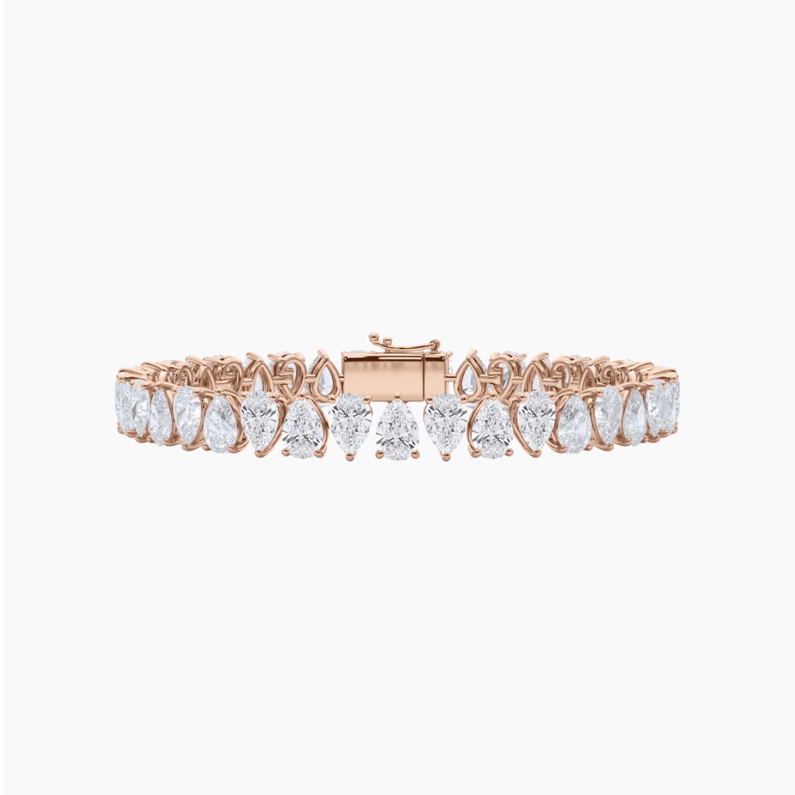 The Medici Pear Inverted Tennis Bracelet - Image 3