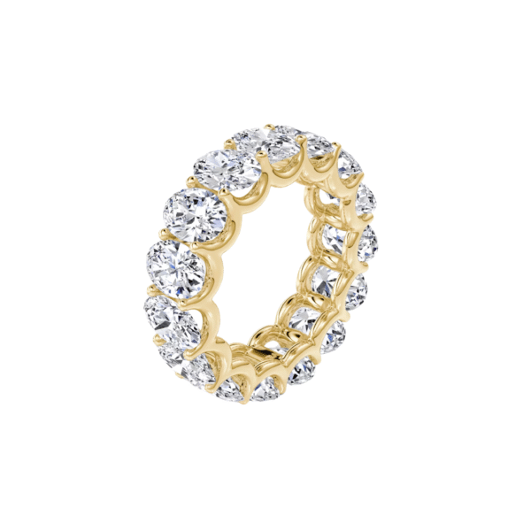 The Medici Full Eternity Oval 0,50s | 7,5 carats Oval Cut | Rose Gold - Image 5