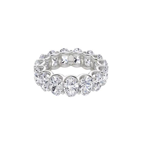 The Medici Full Eternity Oval 0,50s | 7,5 carats Oval Cut | Rose Gold - Image 3