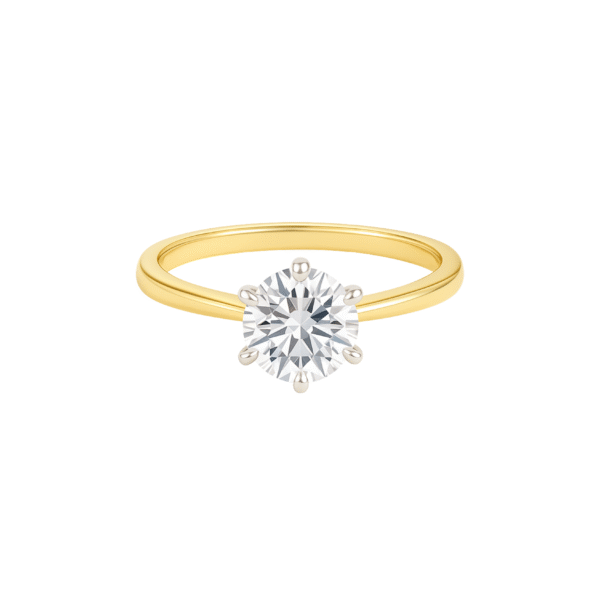Classic Round 6-Prong Ring - Image 5