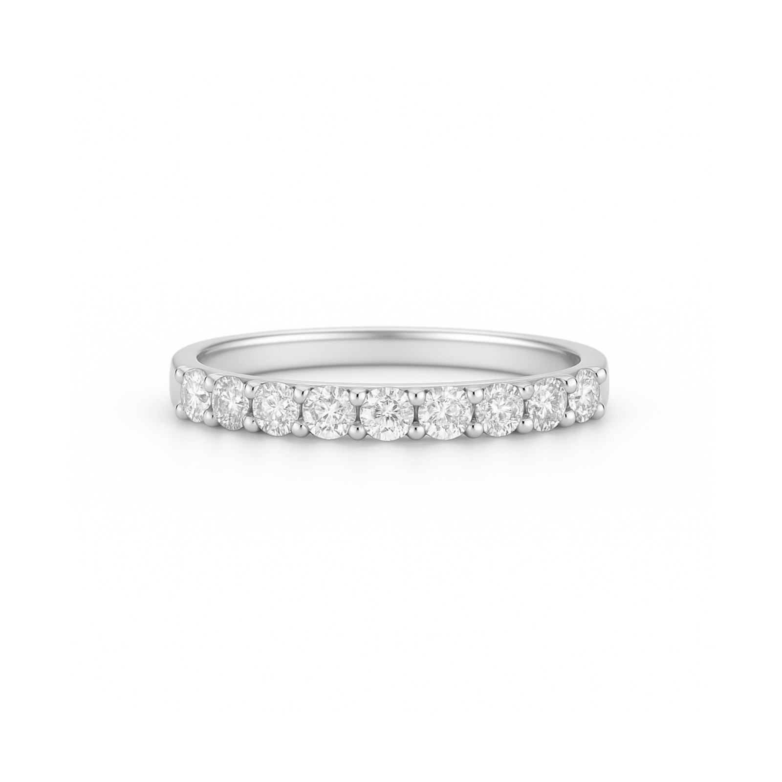 The Medici Round Half Eternity Band (0,10 each)