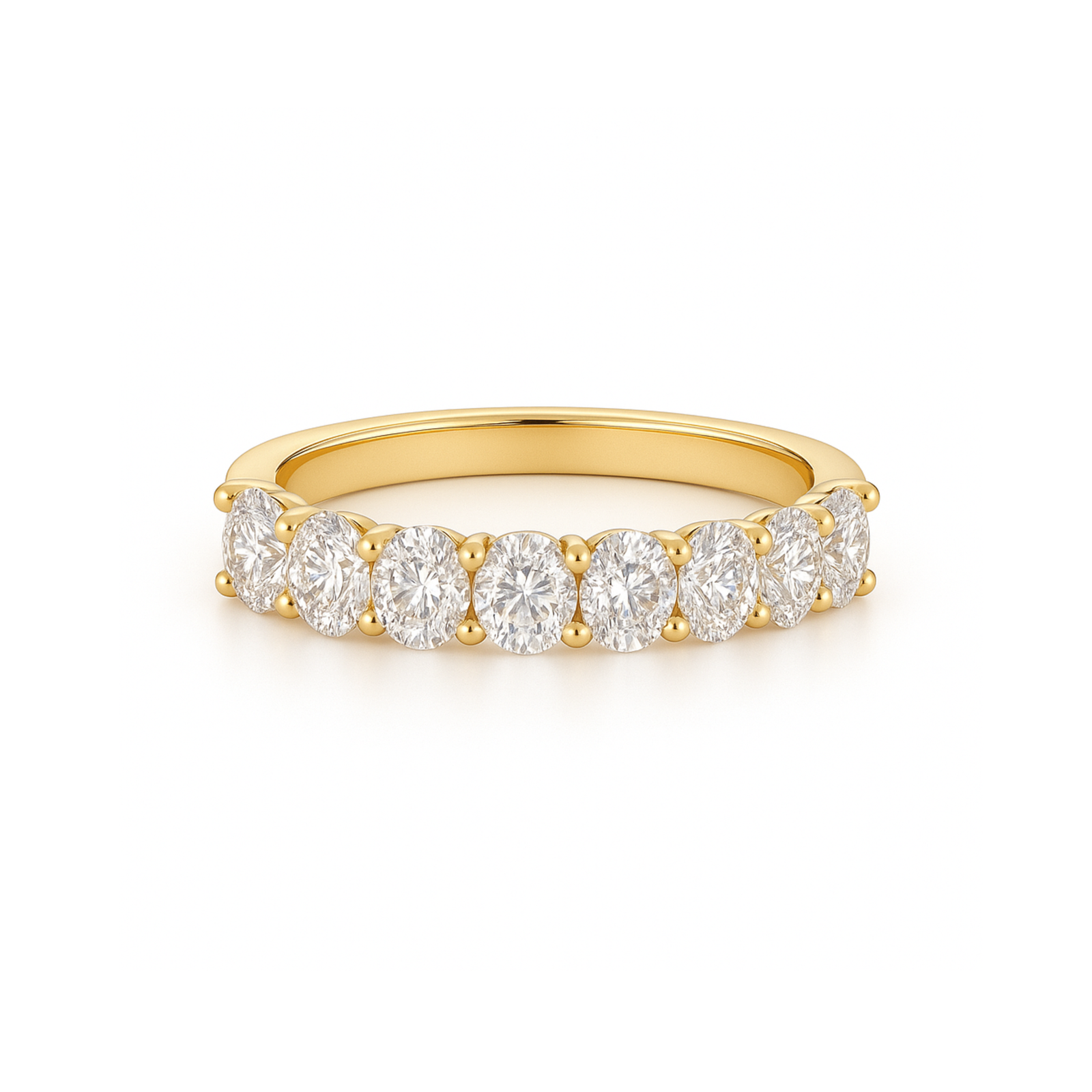 The Medici Round Half Eternity Band (0,30ct each)