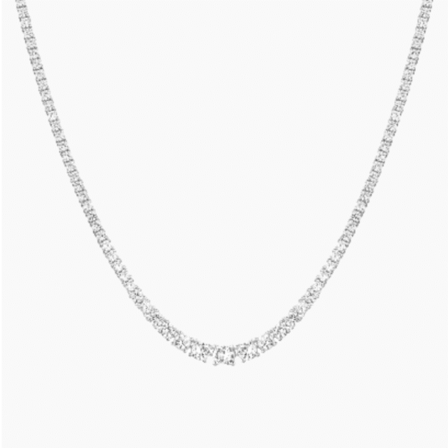 The Medici Progressive Tennis Necklace (6.2 ct)